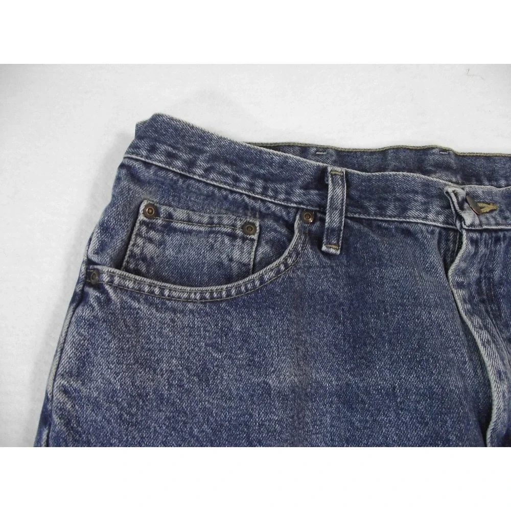 Wrangler Jeans Men's 38 x 30 blue denim pants regular fit straight